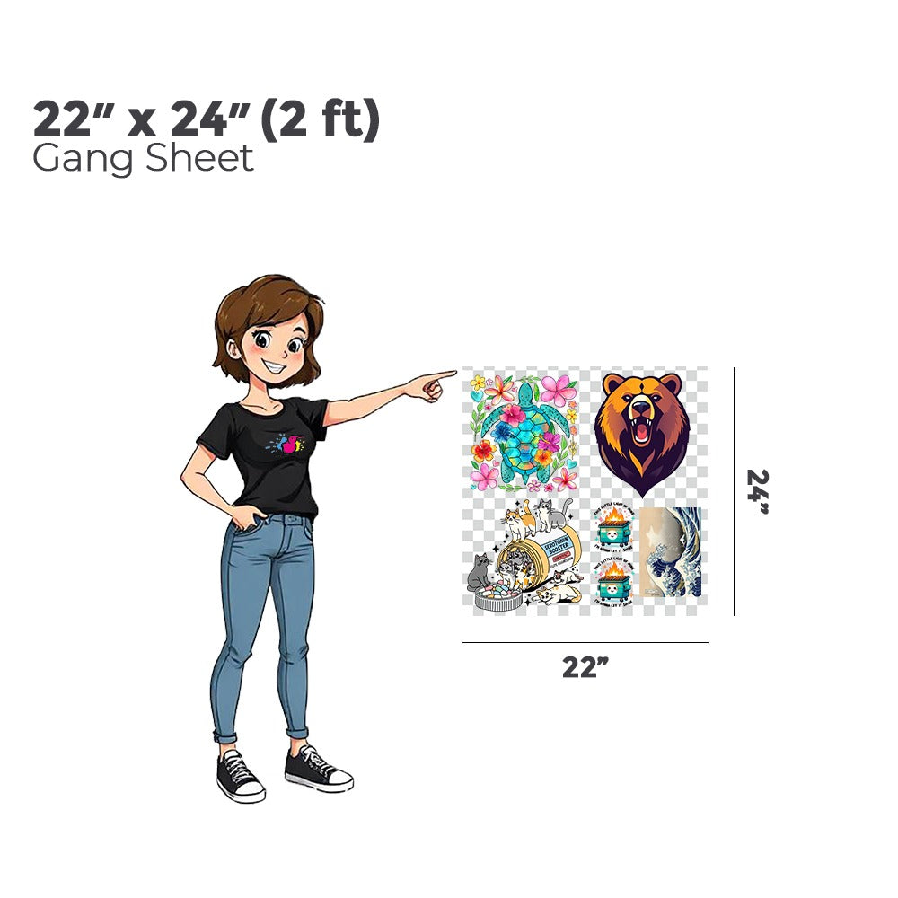 Build Your UV Gang Sheet