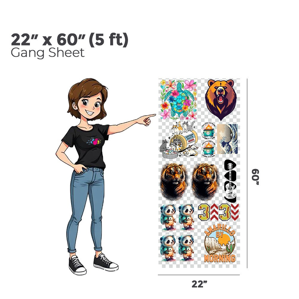 Build Your UV Gang Sheet